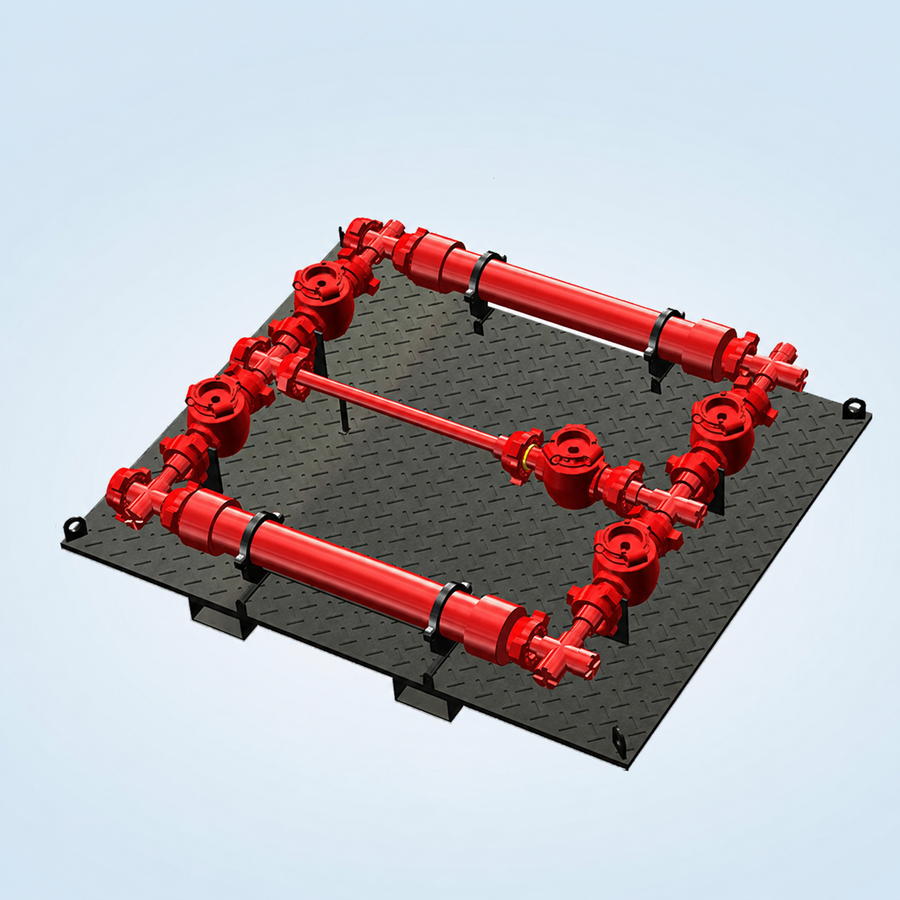 Red Debris Catcher Manifold