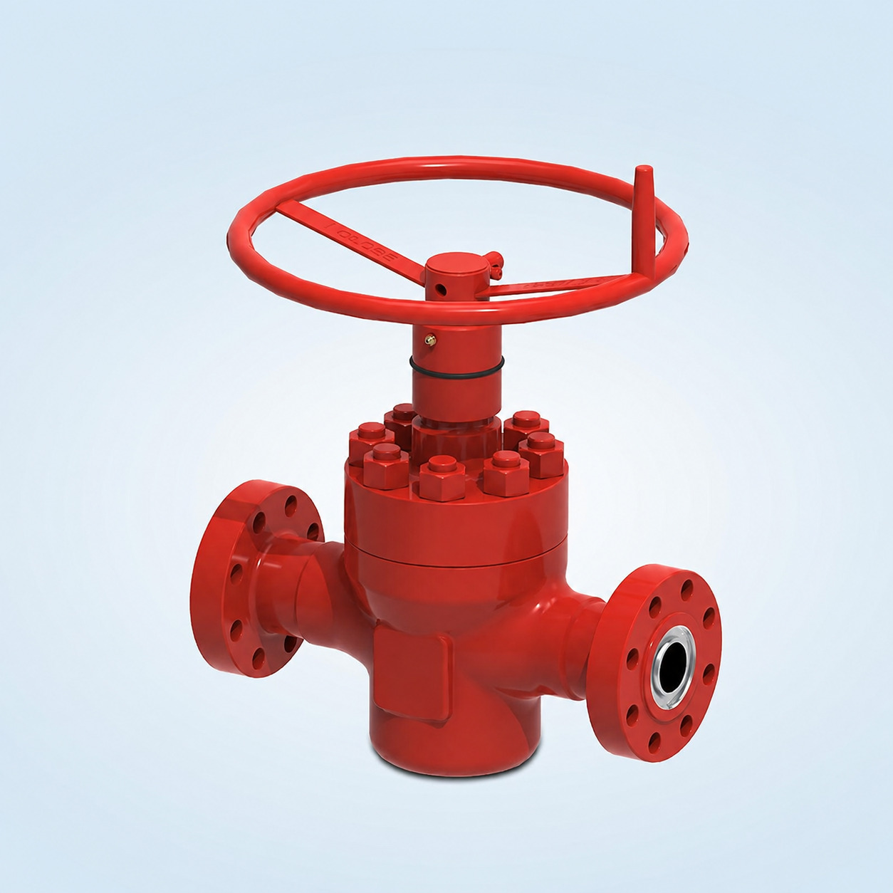 Red Compact Slab Gate Valve