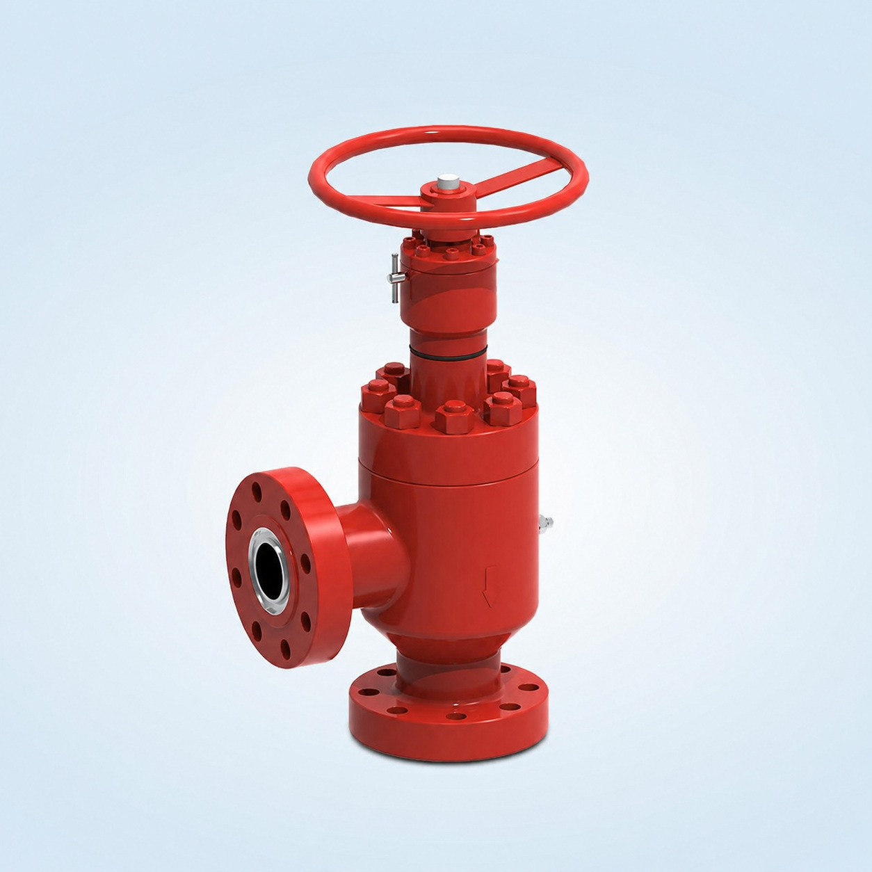 Red External Sleeve Choke Valve